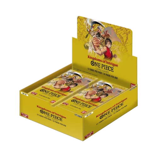 One Piece Card Game – Kingdoms Of Intrigue – OP04 Booster Display (24 Packs) – EN One Piece Card Game – Kingdoms Of Intrigue – OP04 Booster Display (24 Packs) – EN