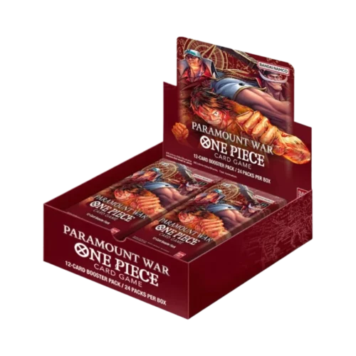 One Piece Card Game – Paramount War – OP02 Booster Display (24 Packs) – EN One Piece Card Game – Paramount War – OP02 Booster Display (24 Packs) – EN