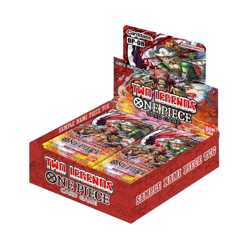 One Piece Card Game Two Legends OP08 Display